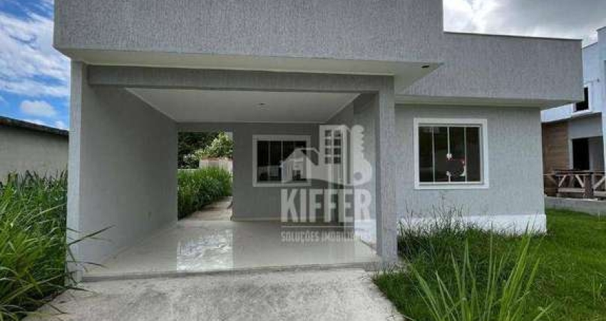 Casa com 3 dormitórios à venda, 121 m² por R$ 565.000,00 - Pindobas - Maricá/RJ