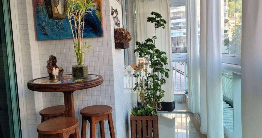 Apartamento com 3 dormitórios à venda, 125 m² por R$ 1.150.000,00 - Charitas - Niterói/RJ