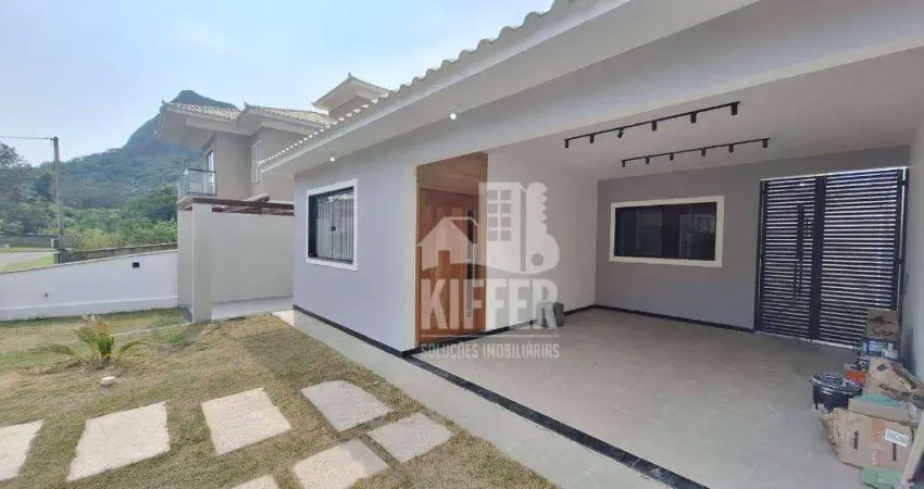 Casa com 3 quartos à venda, 170 m² por r$ 920.000 - cajueiros (itaipuaçu) - maricá/rj