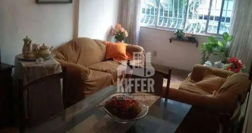 Apartamento com 3 quartos e 120 m² a 1 quadra da praia de icaraí – suíte, vaga e portaria 24h