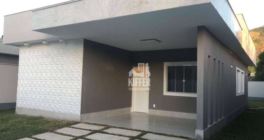 Casa com 3 dormitórios para alugar, 128 m² por R$ 2.566,67/mês - Inoã - Maricá/RJ