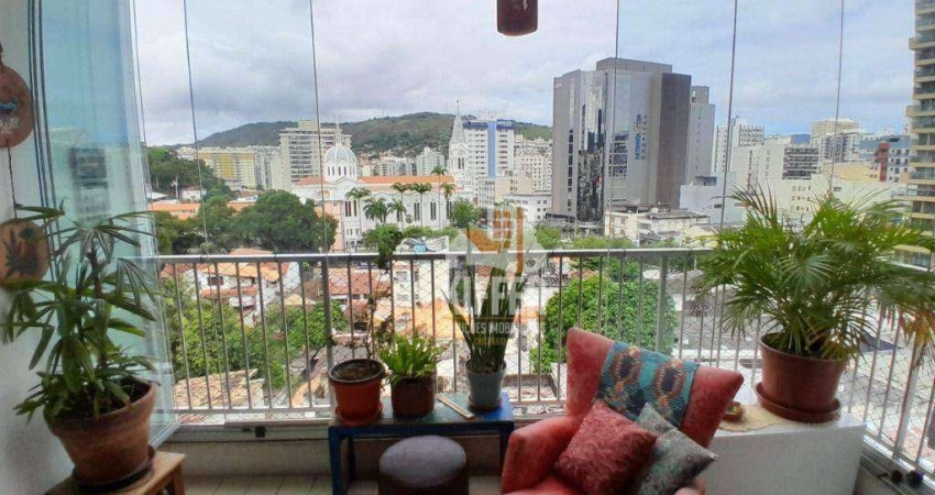 Apartamento com 2 quartos, varanda, 1 vaga, sol da manhã, 80 m² por R$ 440.000,00 - Santa Rosa - Niterói/RJ