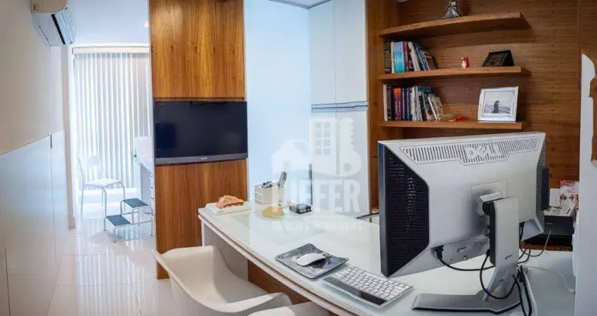 Sala comercial reformada, mobiliada e pronta para consultório – localização privilegiada em icaraí