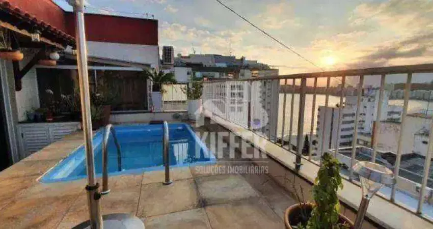 Cobertura com 3 quartos à venda, 230 m² por r$ 2.050.000 - icaraí - niterói/rj