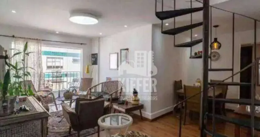 Cobertura à venda, 140 m² por R$ 1.100.000,00 - Icaraí - Niterói/RJ