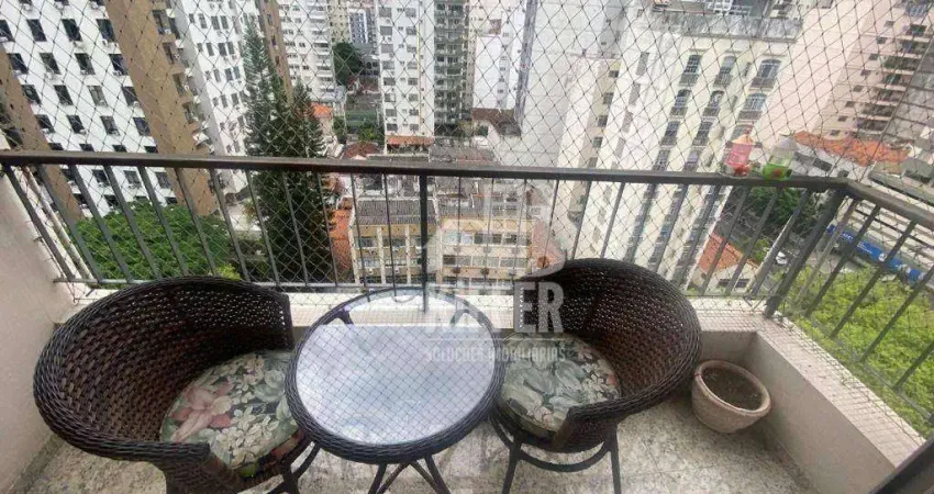 Apartamento com 3 dormitórios à venda, 107 m² por R$ 570.000,00 - Icaraí - Niterói/RJ