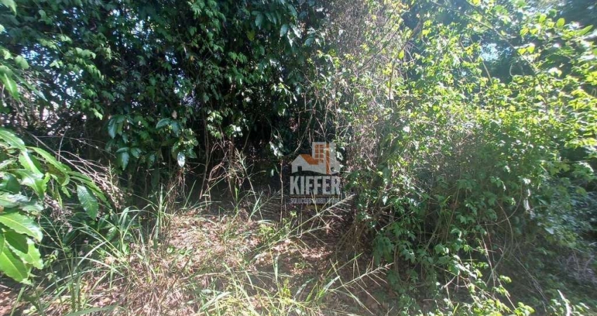 Terreno à venda com 2000 m² plano e murado por R$ 285.000 - Itaocaia Valley (Itaipuaçu) - Maricá/RJ