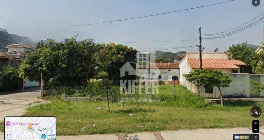 Terreno à venda, 651 m² por R$ 1.100.000,00 - Piratininga - Niterói/RJ