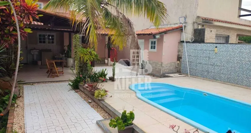 Casa com 3 quartos à venda, 123 m² por r$ 640.000 - barroco (itaipuaçu) - maricá/rj