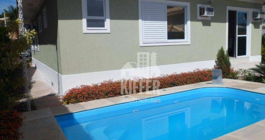 Casa Linear Alto Padrão com Piscina e 4 Quartos no Condomínio Várzea Green – Niterói