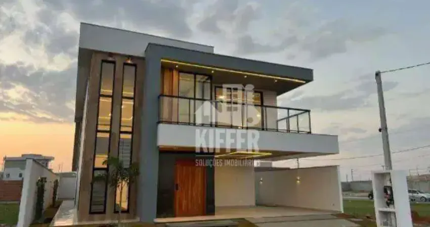 Casa Nova com Vista para a Lagoa, 4 Quartos, Área Gourmet e Energia Solar – Condomínio com Clube