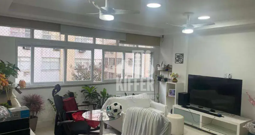 Apartamento com 3 quartos à venda, 120 m² por r$ 1.200.000 - icaraí - niterói/rj