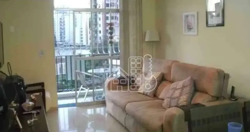 Apartamento com 2 dormitórios à venda, 70 m² por r$ 420.000,00 - icaraí - niterói/rj