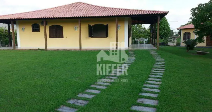 Chácara com 2 dormitórios à venda, 2500 m² por r$ 640.000,00 - ubatiba - maricá/rj