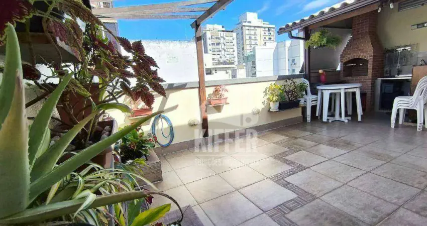 Apartamento duplex com 4 quartos à venda, 151 m² por r$ 1.280.000 - icaraí - niterói/rj