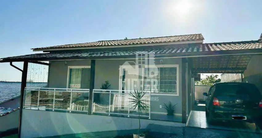 Casa com 3 dormitórios à venda, 122 m² por r$ 480.000 - condado de maricá
