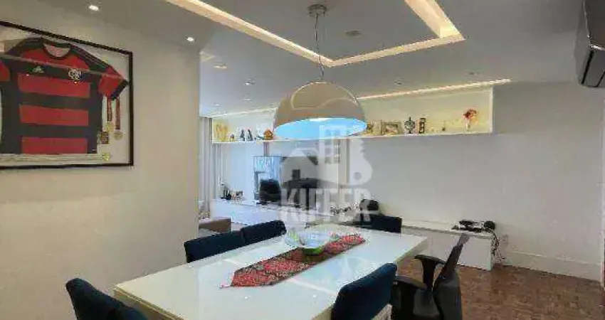 Apartamento com 3 quartos à venda, 146 m² por r$ 1.190.000 - icaraí - niterói/rj