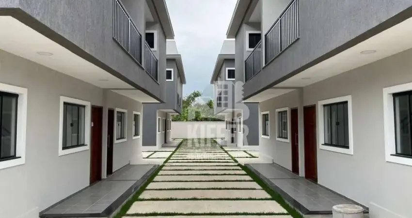 Casas duplex com 2 quartos à venda, 70 m² por r$ 380.000 - barroco (itaipuaçu) - maricá/rj