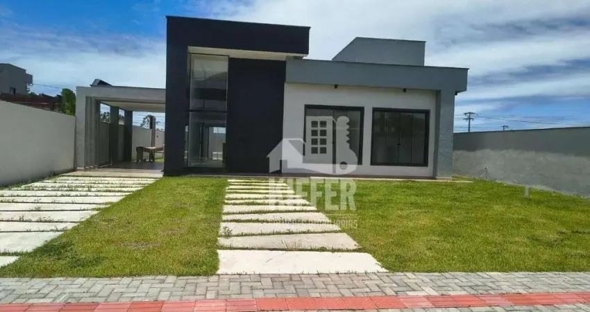 Casa linear dos sonhos com 02 quartos, 02 suítes e piscina privativa no residencial solaris