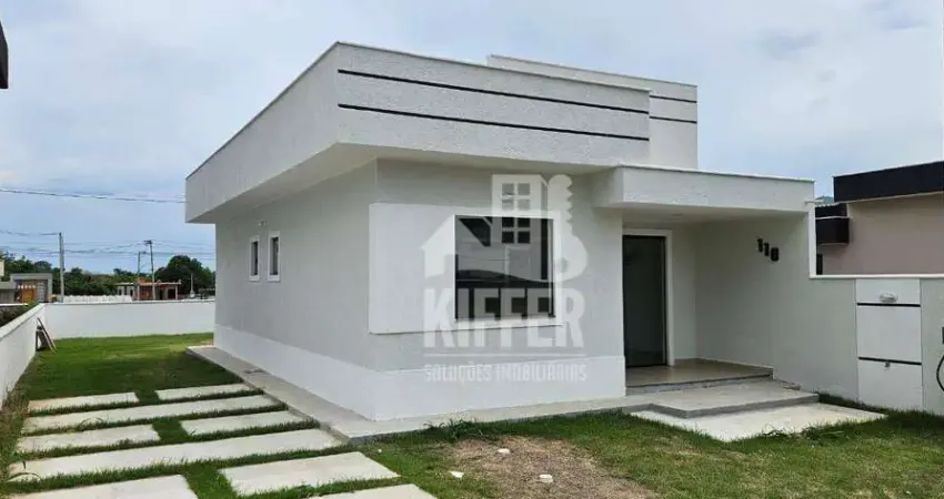 Casa com 2 dormitórios à venda, 66 m² por r$ 390.000,00 - caxito pequeno - maricá/rj
