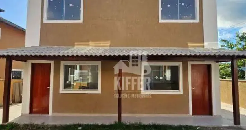 Casa com quintal privativo no itapeba village – 2 quartos e garagem