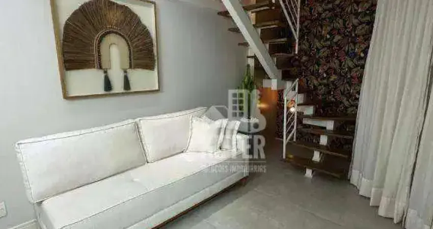 Loft com 1 dormitório à venda, 55 m² por r$ 600.000,00 - icaraí - niterói/rj