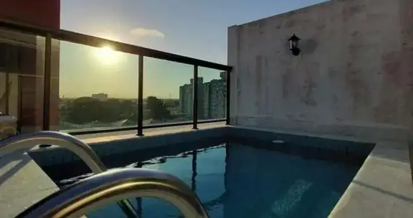 COBERTURA COM PISCINA PRIVATIVA | 3Q | ELEVADOR | BURAQUINHO