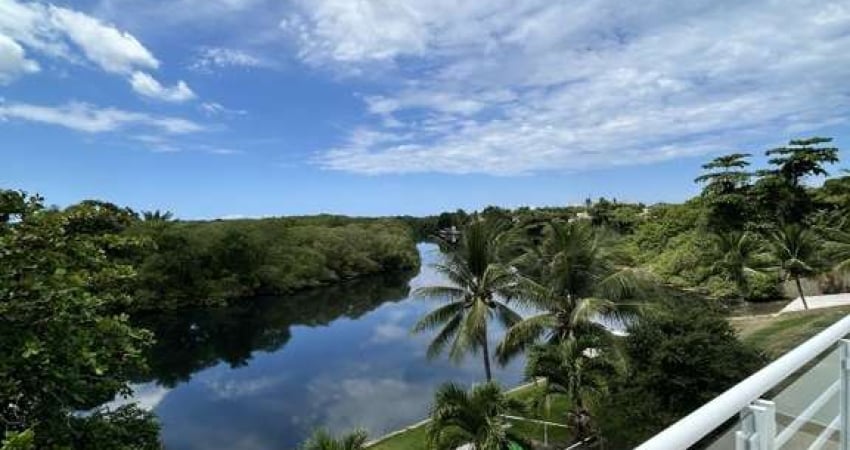 VIVA DE FRENTE AO RIO JOANES - COBERTURA MOBILIADA 4/4 204M²