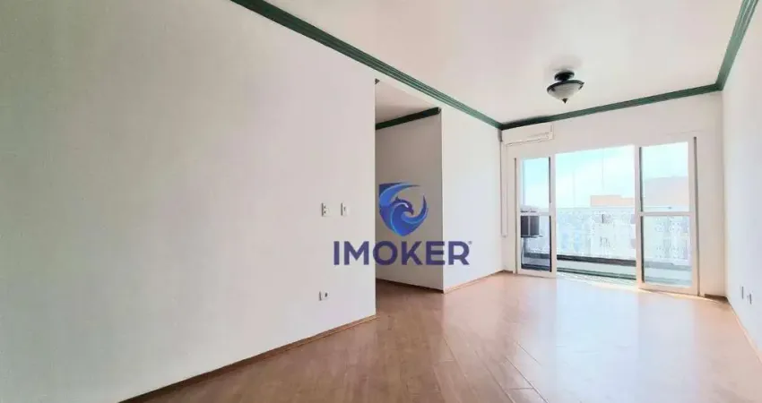 Apartamento em Mogi das Cruzes/SP; 3 quartos (1 suíte); 2 vagas; ar-condicionado instalado.