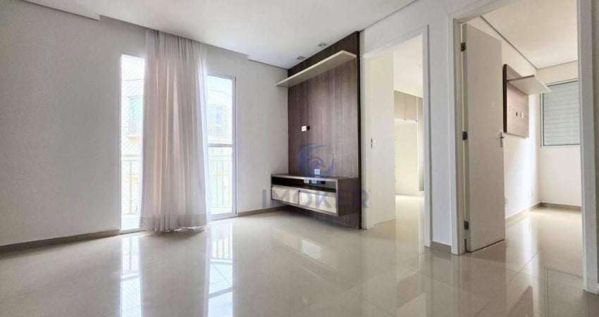 Apartamento em Mogi das Cruzes; 2 quartos; 1 vaga; móveis planejados; churrasqueira na sacada.