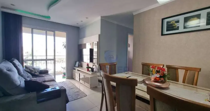 Apartamento no condomínio Flex, Suzano/SP; 3 quartos; 1 vaga; mobiliado; amplo lazer