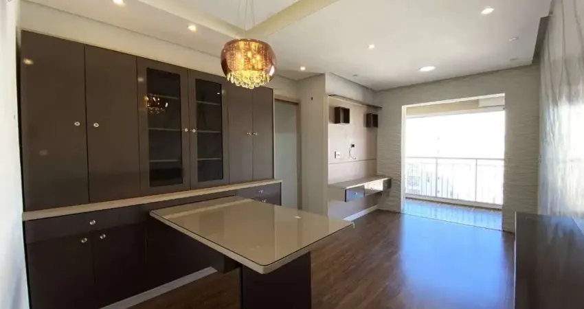 Apartamento semimobiliado no Vila Nova Paisagem; Suzano/SP; 3 dormitórios (1 suíte); cozinha planejada; sala com sacada integrada; 1 vaga.
