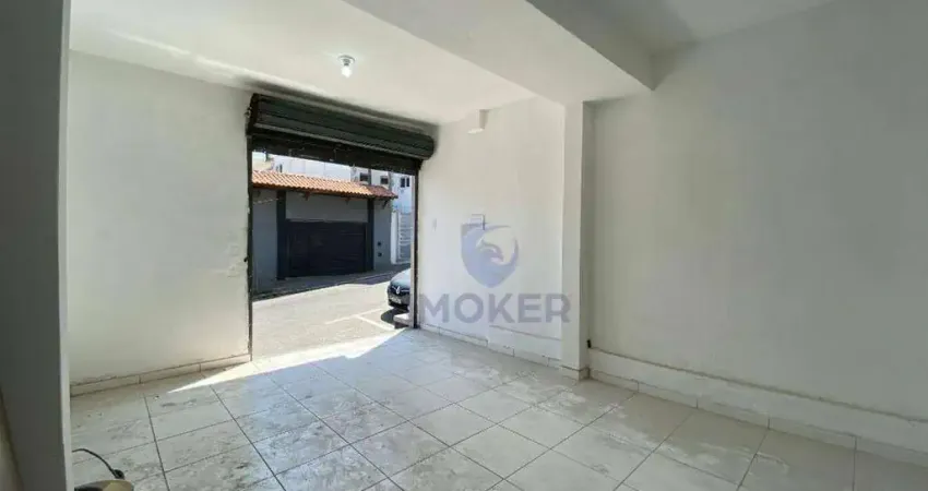 Salão comercial no centro de poá/sp; 76 m²; 2 banheiros; 3 salas; copa/cozinha.