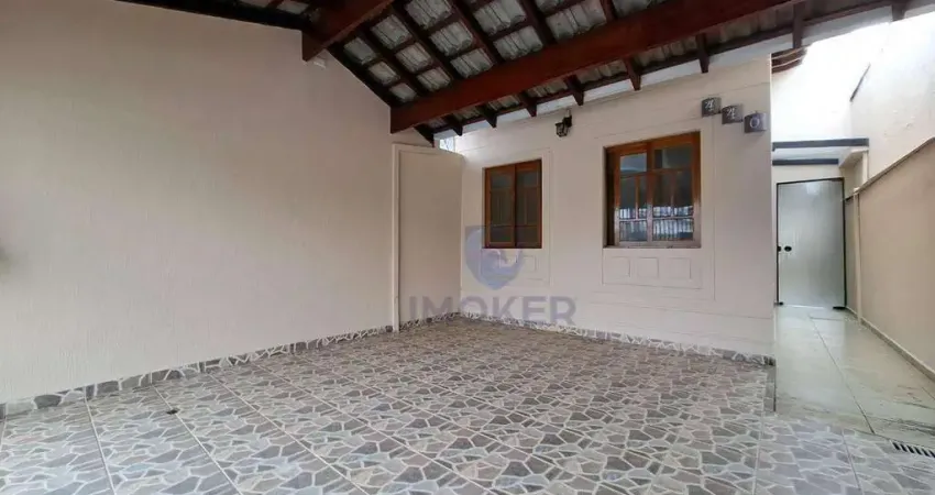 Casa térrea individual, no bairro Jardim Imperador, Suzano/SP; 3 dormitórios (1 suíte); 2 vagas.