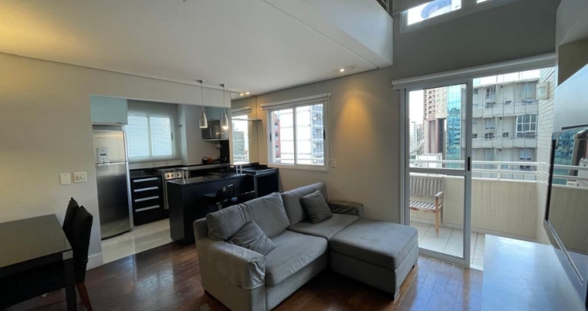 Apartamento duplex a venda | 76 m2 | 1 suíte | lavabo | varanda | 2 vagas com serviço de manobrista Itaim bibi - SP
