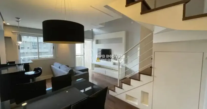 Apartamento duplex a venda | 76 m2 | 1 suíte | lavabo | varanda | 2 vagas com serviço de manobrista Itaim bibi - SP