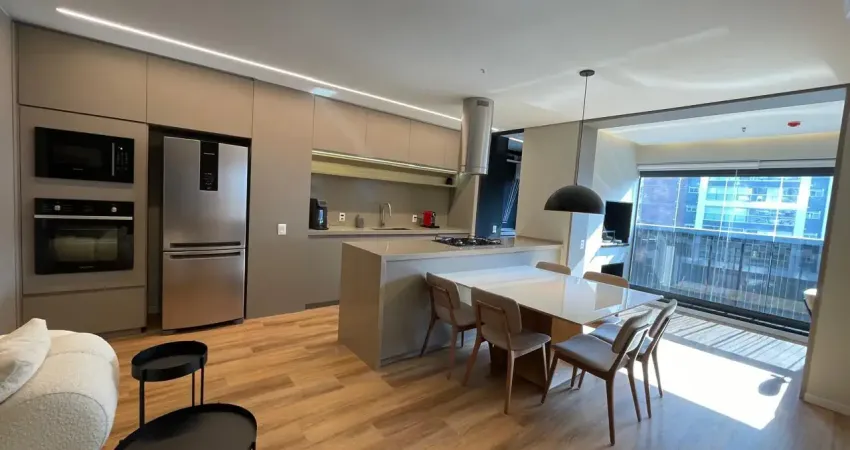 Imóvel p aluguel possui 105 m² | 2 suítes | 2 vagas | mobiliado jardim das acácias - são paulo - sp