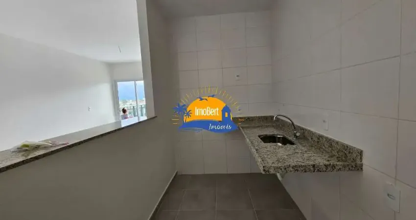Apartamento para locação no Centro de Bertioga-SP! 2 quartos, 1 suíte, 2 banheiros, 1 vaga de garagem. Venha conferir!