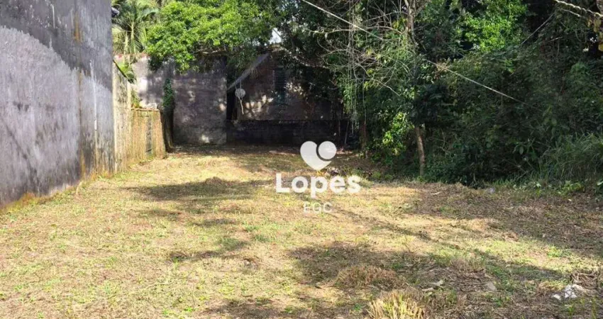 Terreno à venda, 500 m² por r$ 110.000 - guaraú - peruíbe/são paulo