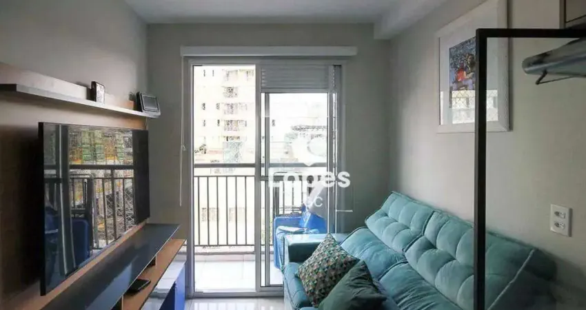 Apartamento com 1 dormitório à venda, 28 m² por r$ 220.000,00 - vila tolstoi - são paulo/sp
