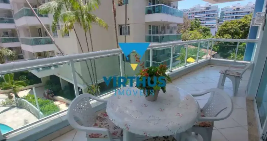 Freguesia - apartamento 3 quartos + dependência completa - infra lazer