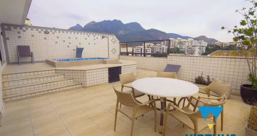 Freguesia - Estrada dos Três Rios - Cobertura duplex 233m2 - Piscina