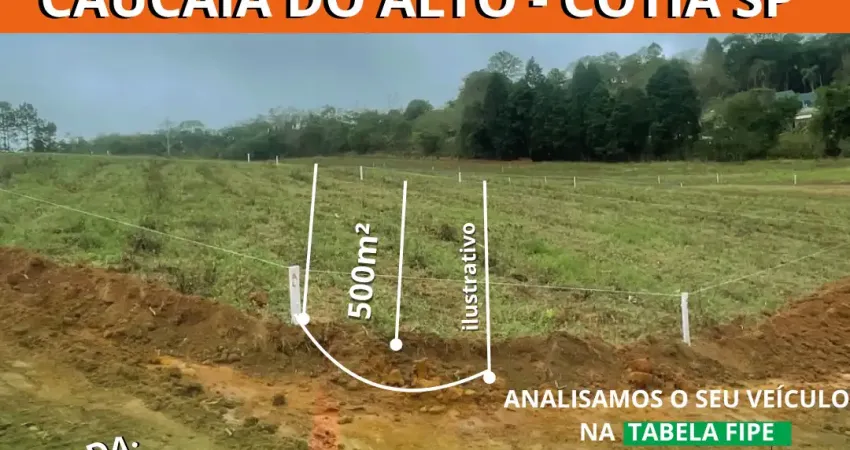 Terreno com entrada facilitada e parcelas que cabem no bolso