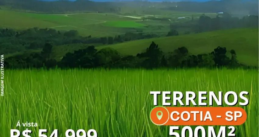 Terreno à venda na Rua Antonio Carlos Pires, 7658, Recreio Topázio (Caucaia do Alto), Cotia