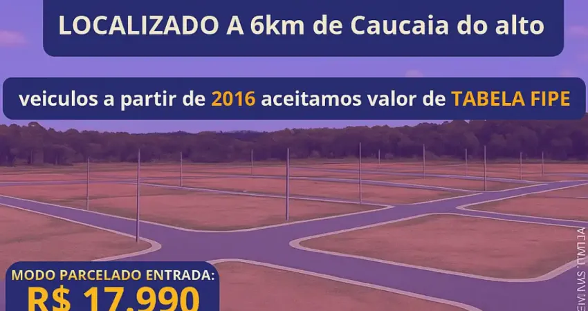 Terreno à venda na Rua Antonio Carlos Pires, 6127, Recreio Topázio (Caucaia do Alto), Cotia