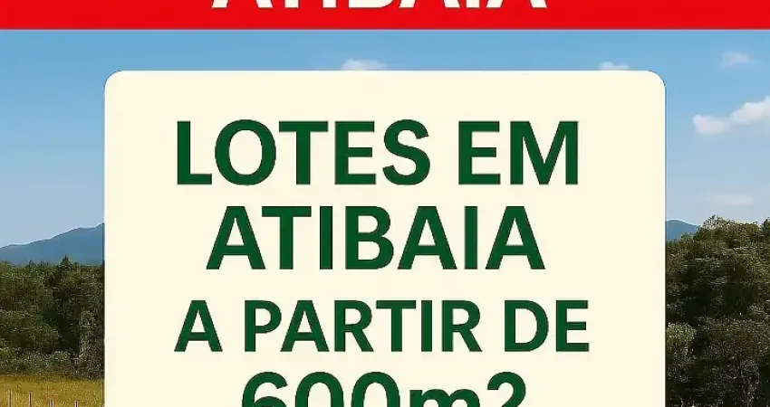 He chegou a sua vez de investir em atibaia! 600m² belíssimos!