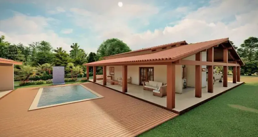 Viva com conforto e natureza! chácaras com casa pronta em até 6 meses