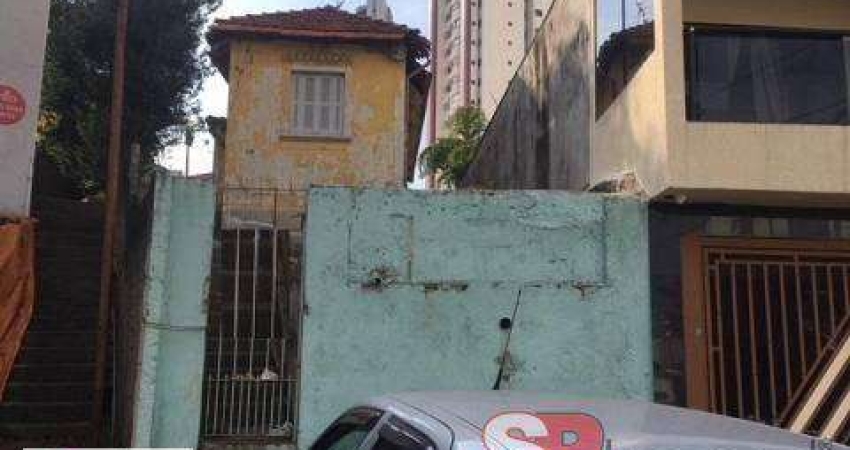 Terreno à venda, 170 m² por R$ 630.000,00 - Tatuapé - São Paulo/SP