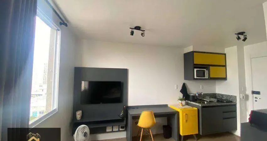 Apartamento com 1 dormitório para alugar, 20 m² por R$ 2.020,00/mês - Brás - São Paulo/SP