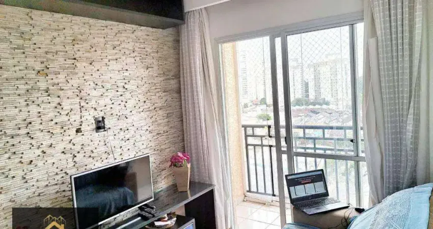 Apartamento com 2 dormitórios à venda, 50 m² por R$ 539.000,00 - Belém (Zona Leste) - São Paulo/SP